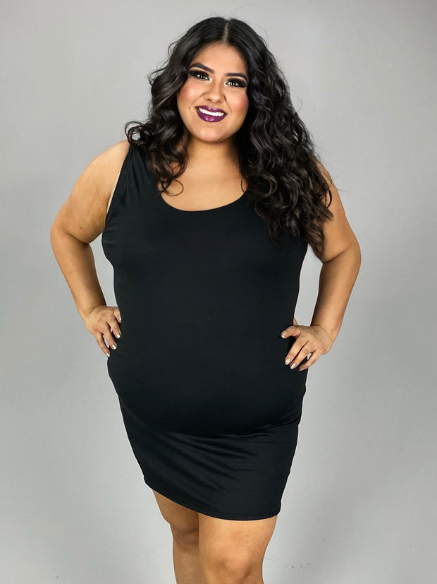 29 SV-N {Search The World} Black Bodycon Dress PLUS SIZE XL 2X 3X