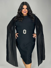 SALE!! 40 SD {Look This Way} Black Long Sleeve Dress PLUS SIZE 1X 2X 3X