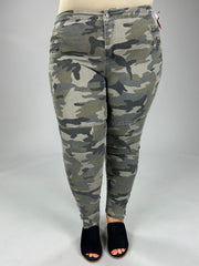 SALE!! BT-Z "UMGEE" Grey Camo Jeggings with Zipper Detail