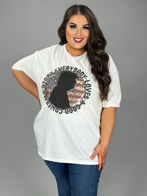 SALE!! GT {Trump Come Back Story} Ivory Graphic Tee