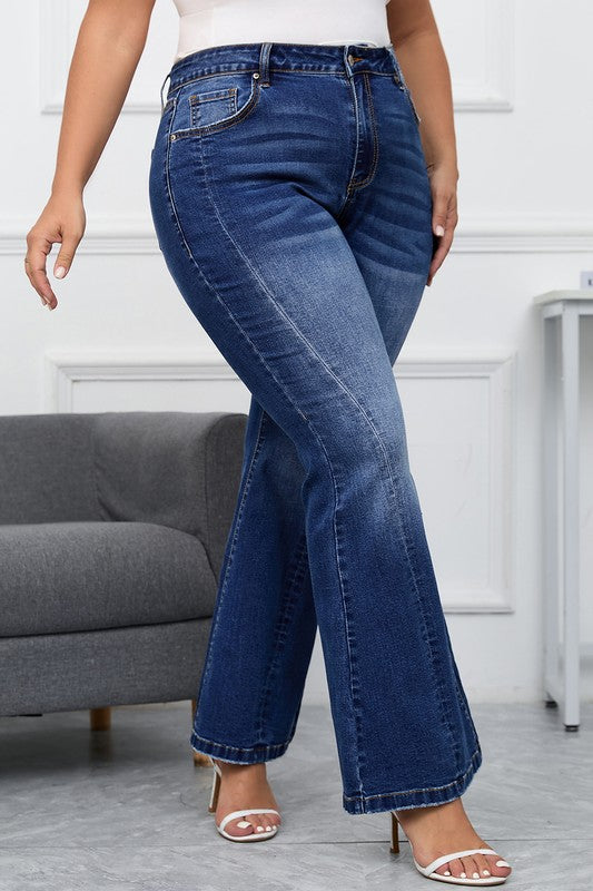 SALE!! BT {Judy Blue} Dark Blue Denim High Waisted Jeans