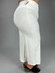 BT-V {Never Too Much} White Yoga Capri Pants PLUS SIZE