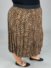 SALE!! BT-A  M-109 "CHARTER CLUB" Leopard Skirt RETAIL $99.50!! PLUS SIZE 1X 2X 3X