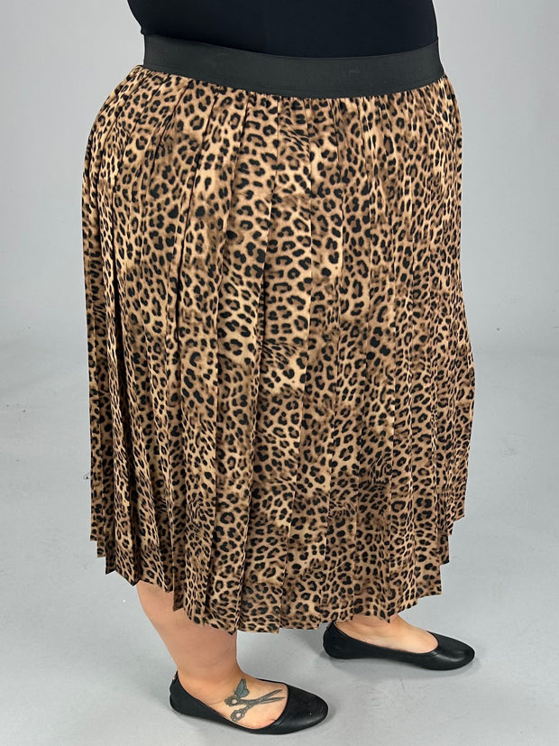 SALE!! BT-A  M-109 "CHARTER CLUB" Leopard Skirt RETAIL $99.50!! PLUS SIZE 1X 2X 3X