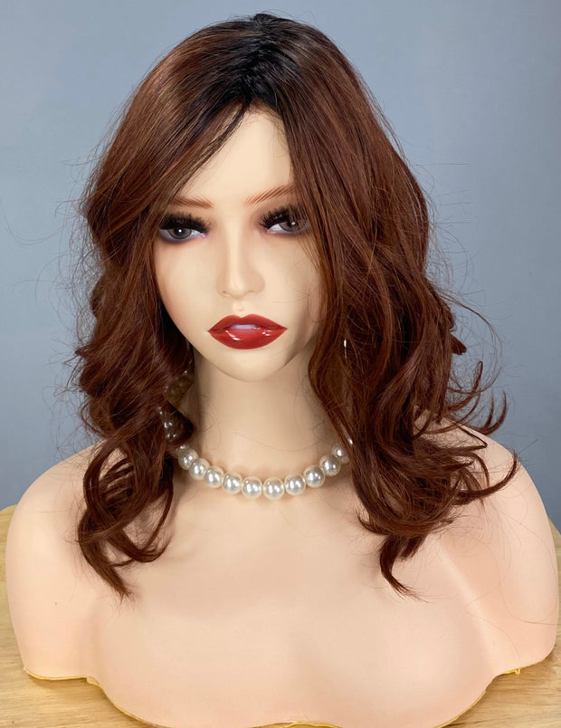 SALE!! "Allegro 18" (Cayenne with Ginger Root) BELLE TRESS Luxury Wig