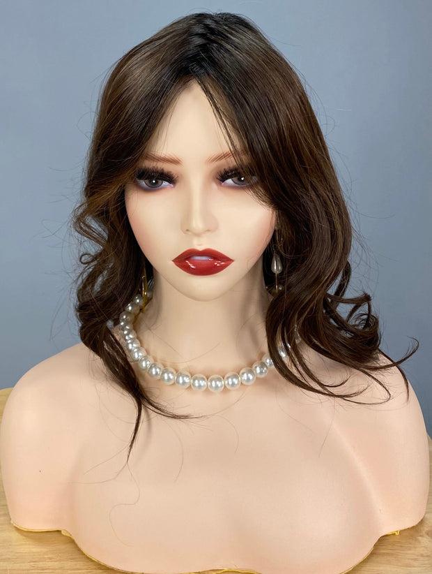 SALE!! "Allegro 18" (Chocolate with Caramel) BELLE TRESS Luxury Wig