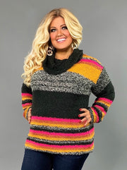 SALE!! CP-P {Inside Edition} "UMGEE" Knit Cowl Neck Sweater