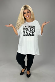 SALE!! 45 GT [Expensive Difficult & Talks Back} IVORY Graphic Tee PLUS SIZE 3X