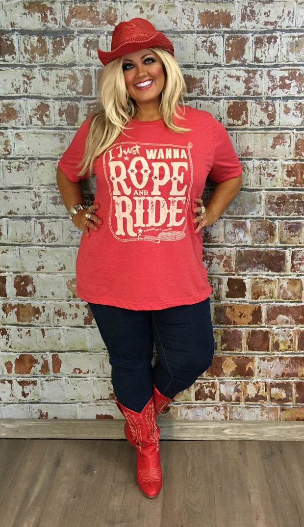 SALE!! GT-A I Just Wanna Rope And Ride T-Shirt