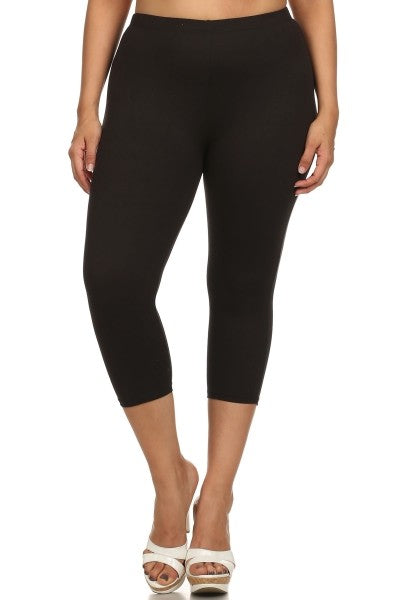 LEG- {Simplifying Life} Black Buttersoft Capri Leggings