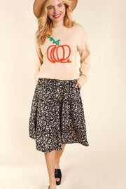 SALE! 20 GT {Pumpkin Swirl} Bone Sweater w/Pumpkin PLUS SIZE 1X 2X 3X