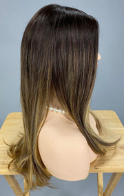 SALE!! "Dolce & Dolce 23" (Caramel Almond) BALAYAGE BELLE TRESS Luxury Wig