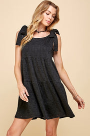 SALE!! 20 SV {Stunning Gaze} Black Eyelet Lined Tiered Dress PLUS SIZE 1X 2X 3X