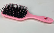 ACCESSORIES {Curvy Brush} Pink Detangler Paddle Brush