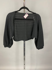 45 OT {My Sweet Dream} Black Cropped Bolero PLUS SIZE XL 2X 3X