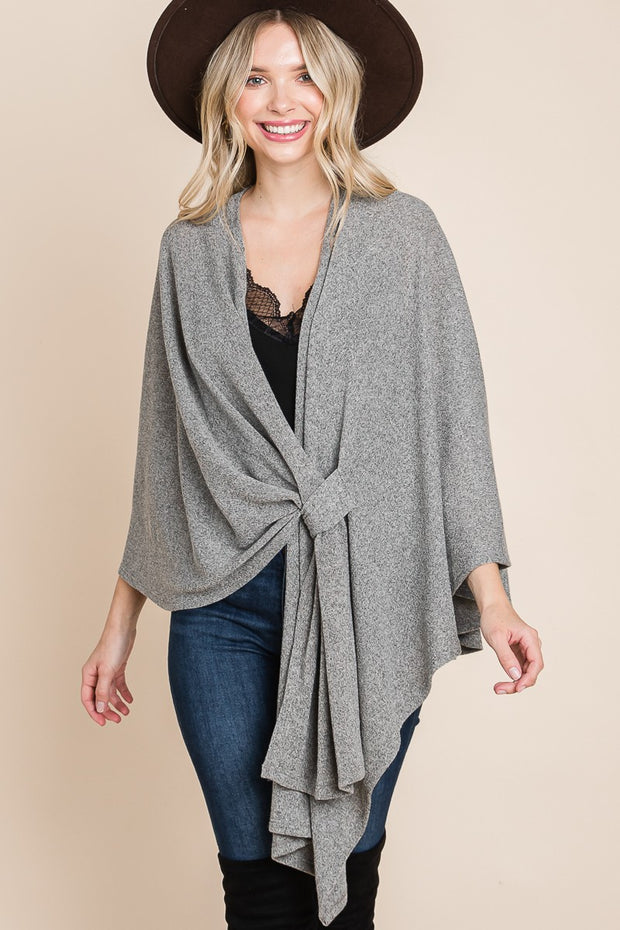 47 OT {A Loving Spirit} Oatmeal Shawl PLUS SIZE 3X