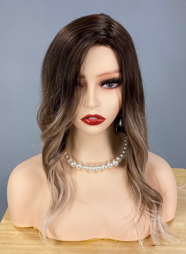 SALE!! "Dalgona 23" (Peach Bellini) BALAYAGE BELLE TRESS Luxury Wig