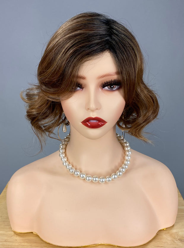 SALE!! "M&M" (Mocha with Cream) Belle Tress Luxury Wig