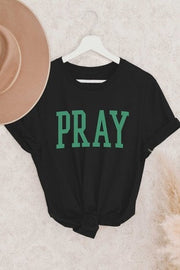 SALE!! 83 GT-Z {Pray} Black/Kelly Green PRAY Graphic Tee PLUS SIZE XL 2X 3X