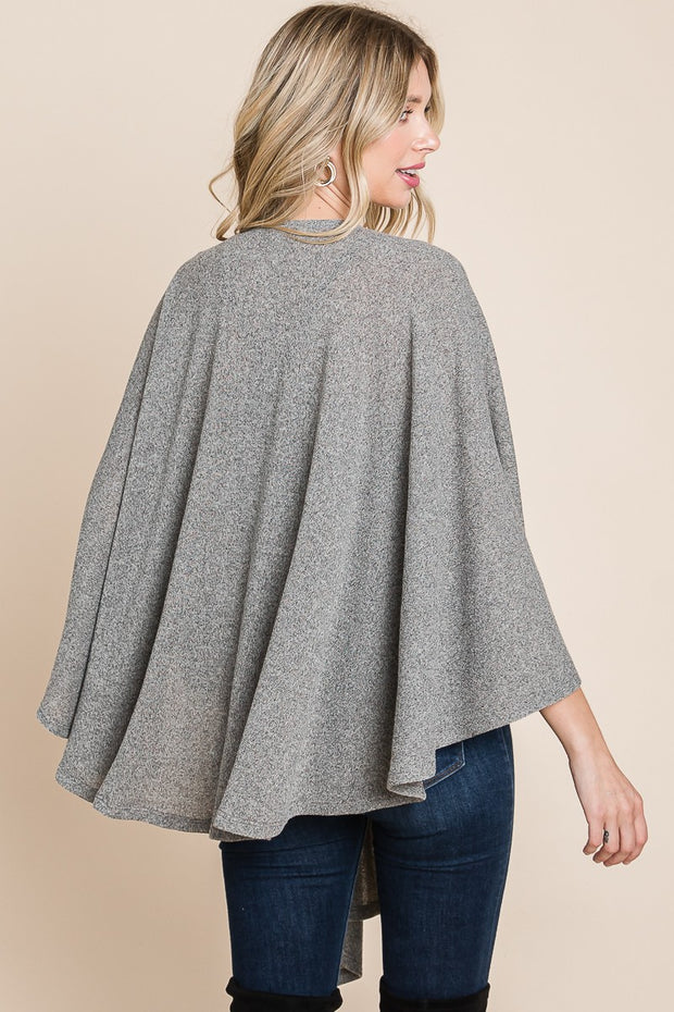 47 OT {A Loving Spirit} Oatmeal Shawl PLUS SIZE 3X