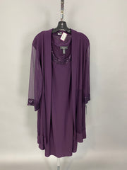 SALE!! 93-SQ {R&M Richards} Purple 2pc. Semi-Formal Dress