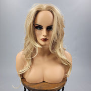 {LeAnn} Blonde Blend Long Curly Wig