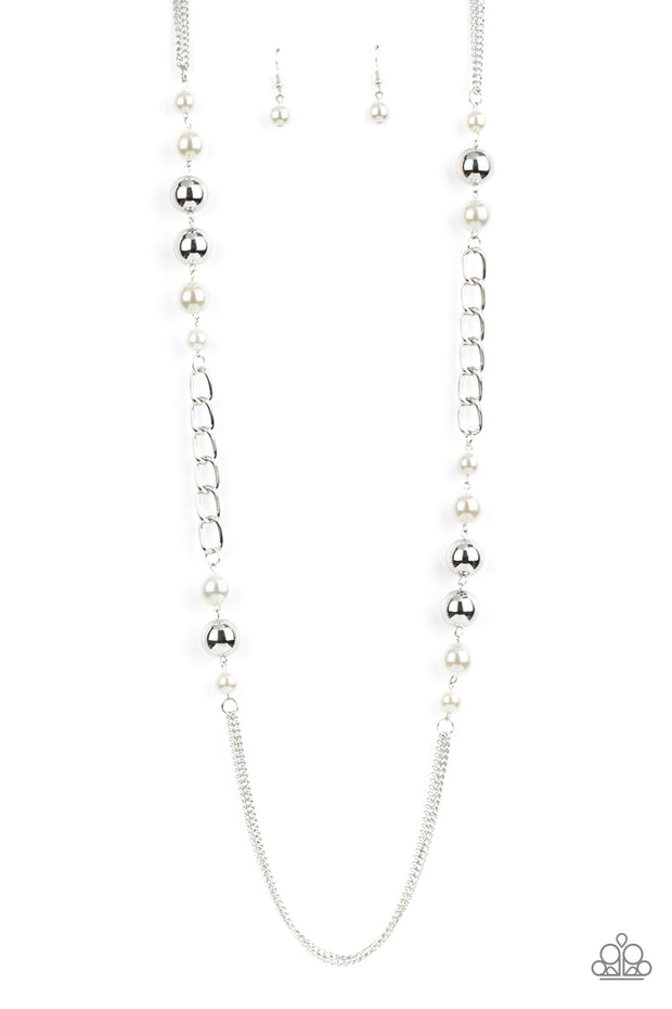 PAPARAZZI (287) {Uptown Talker} Necklace & Earrings