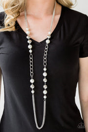 PAPARAZZI (287) {Uptown Talker} Necklace & Earrings