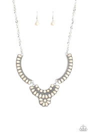 PAPARAZZI (240) {Omega Oasis}  Necklace & Earrings