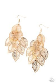 PAPARAZZI (440) {Limitlessly Leafy} Earring