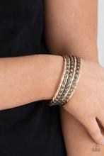 PAPARAZZI (599) {Back To Back Stacks} Bracelet