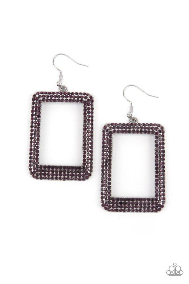 PAPARAZZI (130) {World Frame-ous} Earring