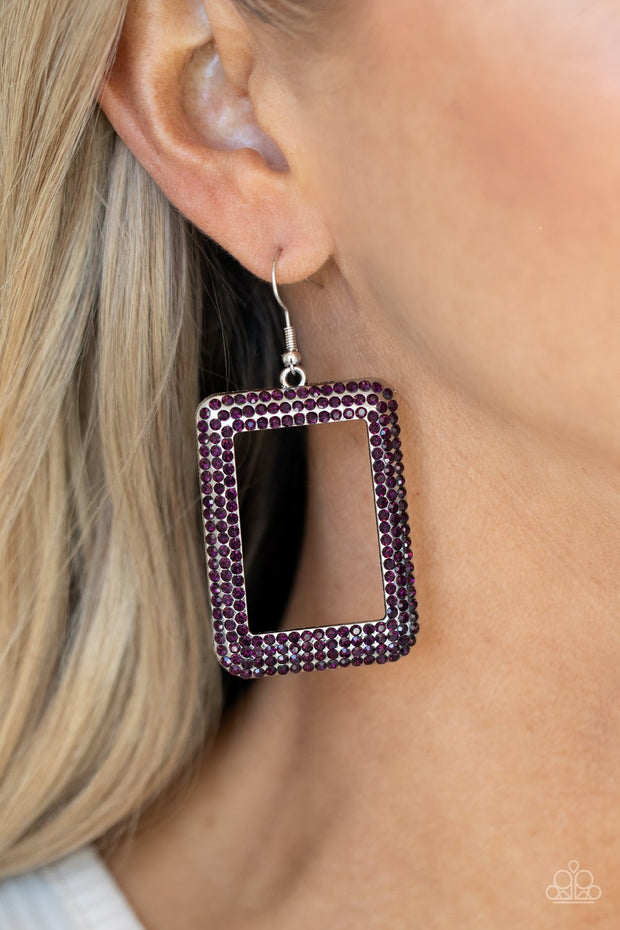 PAPARAZZI (130) {World Frame-ous} Earring