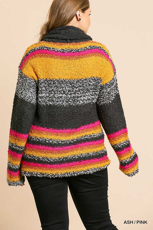 SALE!! CP-P {Inside Edition} "UMGEE" Knit Cowl Neck Sweater