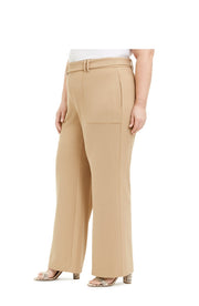 SALE!! BT-R  M-109  {INC Plus} Sand Wide Leg Pant RETAIL $89.50 EXTENDED PLUS SIZE 16W 24W 28W