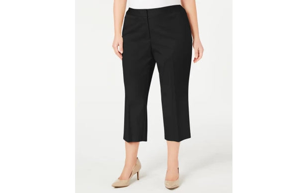 SALE!! BT-C  M-109   {Alfani} Black Capri Pants Retail $69.50 PLUS SIZE 24W