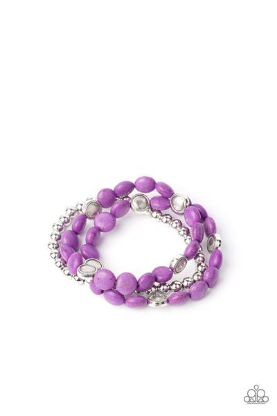 PAPARAZZI (552) {Desert Verbena} Bracelet