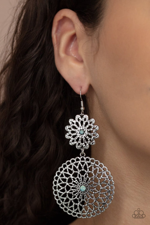 PAPARAZZI (653) { Garden Mantra} Earrings