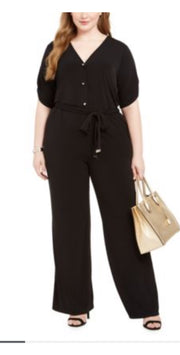 SALE!! RP-A  M-109  {Michael Kors} Black Jumpsuit