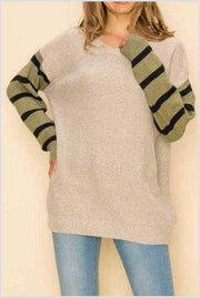 SALE! 36 PLS-A {Moments Like These} Beige Sweater