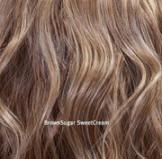 SALE!! "Intensity" (Brown Sugar Sweet Cream) BELLE TRESS Luxury Wig