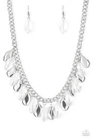 PAPARAZZI (384) {Fringe Fabulous} Necklace & Earrings