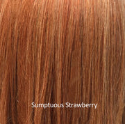 SALE!! "Columbia" (Sumptuous Strawberry) Belle Tress  Luxury Wig