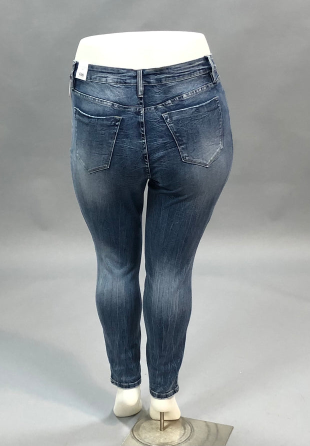 SALE!! BT-A {Trouble} YMI Light Destressed Denim Jeans PLUS SIZE 18