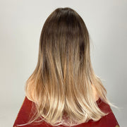 SALE!! "Dolce & Dolce 23" (Peach Bellini) BALAYAGE BELLE TRESS Luxury Wig