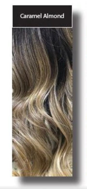 SALE!! "Maxwella 22" (Caramel Almond) BALAYAGE Belle Tress Luxury Wig