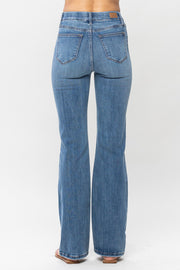 SALE!! BT-Z {Judy Blue} Pull On Med Blue High Waist Slim Bootcut Jeans PLUS SIZE 14 16 18 20