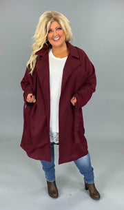 SALE!! OT-J {Seize Every Minute} “UMGEE” Coat Wine