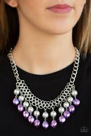 PAPARAZZI (330) {5th Avenue Fleek} Necklace & Earrings