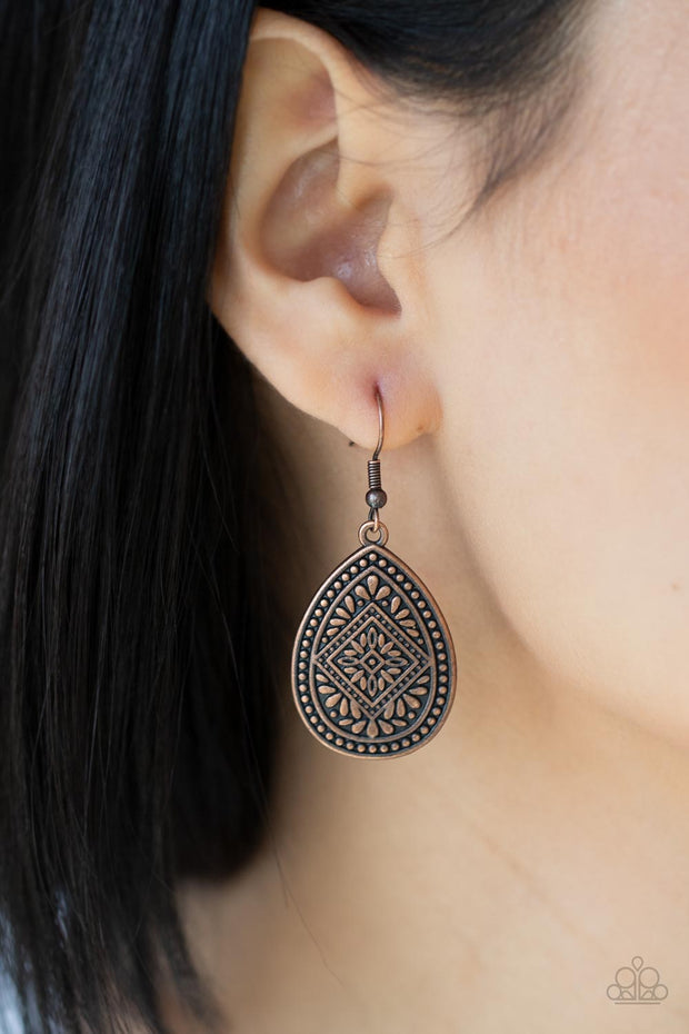 PAPARAZZI (71) {Mayan Mecca} Earring